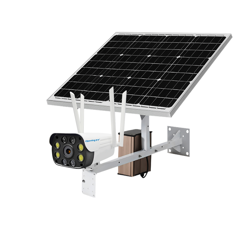 太阳能4G智慧工地监控直播专用摄像机