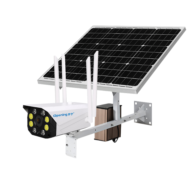 太阳能4G疫情防护监控直播摄像机